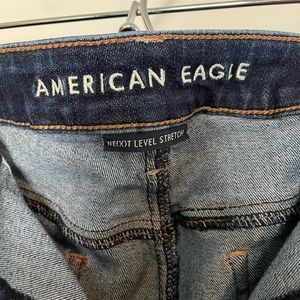 American Eagle Next Level Stretch dark wash jeans size 14